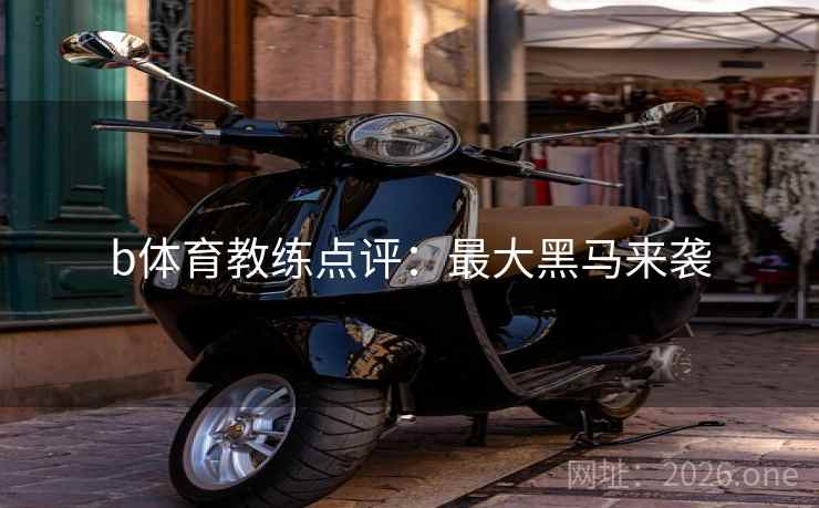 b体育教练点评：最大黑马来袭