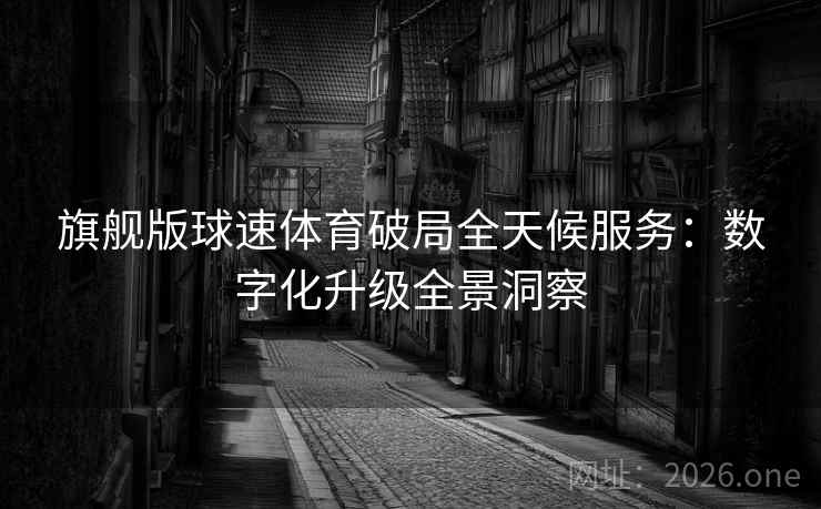 旗舰版球速体育破局全天候服务:数字化升级全景洞察